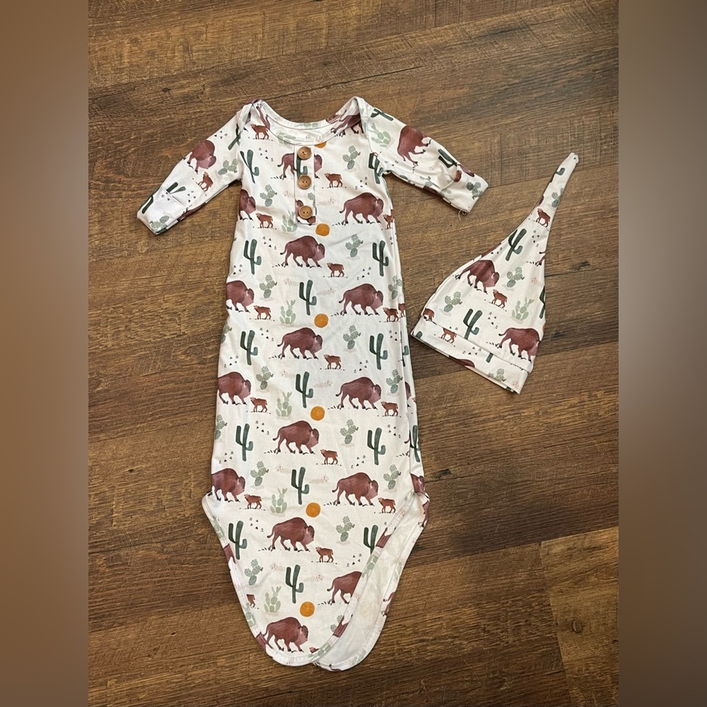 Caden Lane Gown and Hat